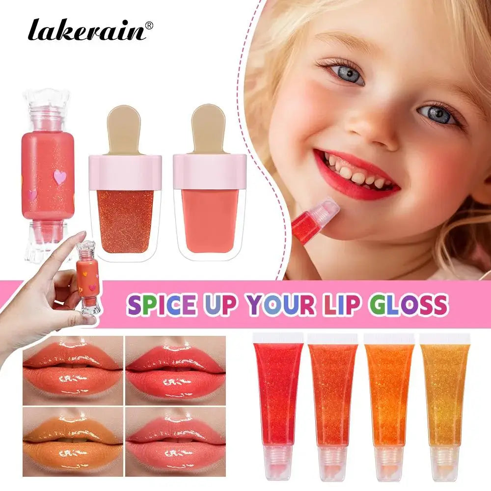 Kids DIY Lip Gloss Making Kit Creative Fun Makeup Set With Multiple Colors Easy To Use Tools Perfect Gift For Children Oasis Select