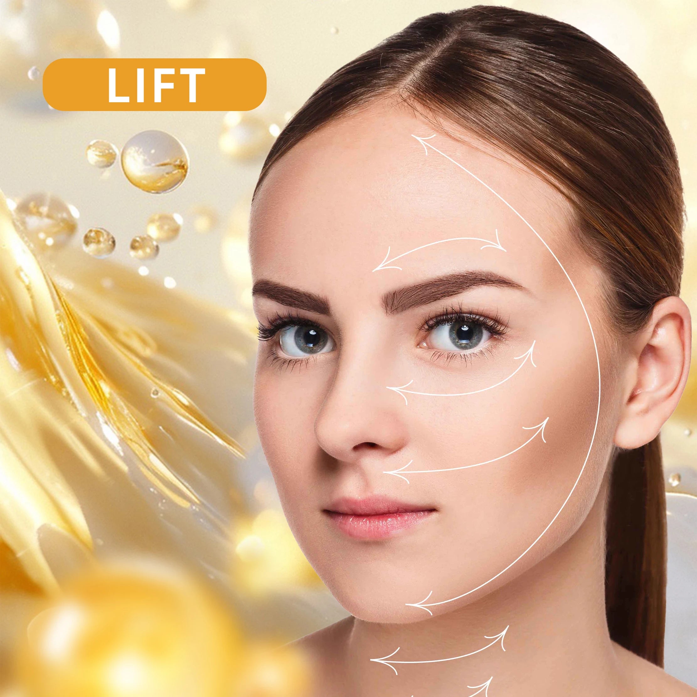 6-in-1 Facial Serum – Hyaluronic Acid, Niacinamide & Vitamin C/E Facial Serum Oasis Select