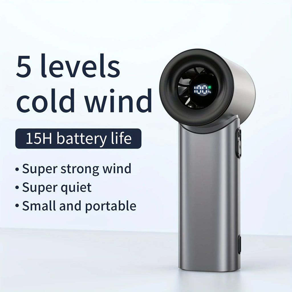 Rechargeable Handheld Fan – Portable Mini Fan for Travel