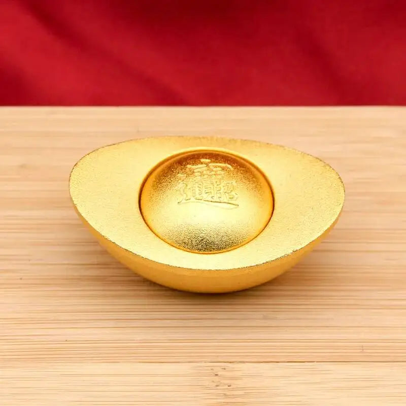 Red Oil Rotating Ornament Rotatable Desktop Decoration Living Room Opening Decoration Oasis Select Fortune Turning