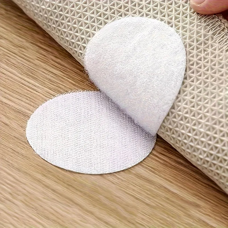 25/50pcs Heavy Duty Anti Slip Gripper Pads,Strong Adhesive Furniture Floor Protectors for Mattress Sofa Chair, Non Slip Reusable Oasis Select