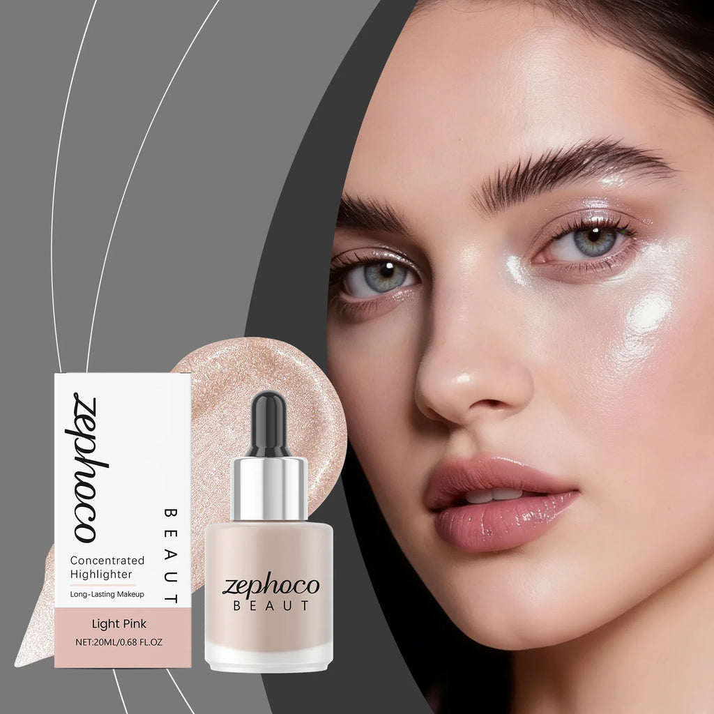 Concentrated Highlighter Liquid Enhance Skin Radiance Refined Makeup Effect Easy Application Suitable Daily Facial Makeup Oasis Select