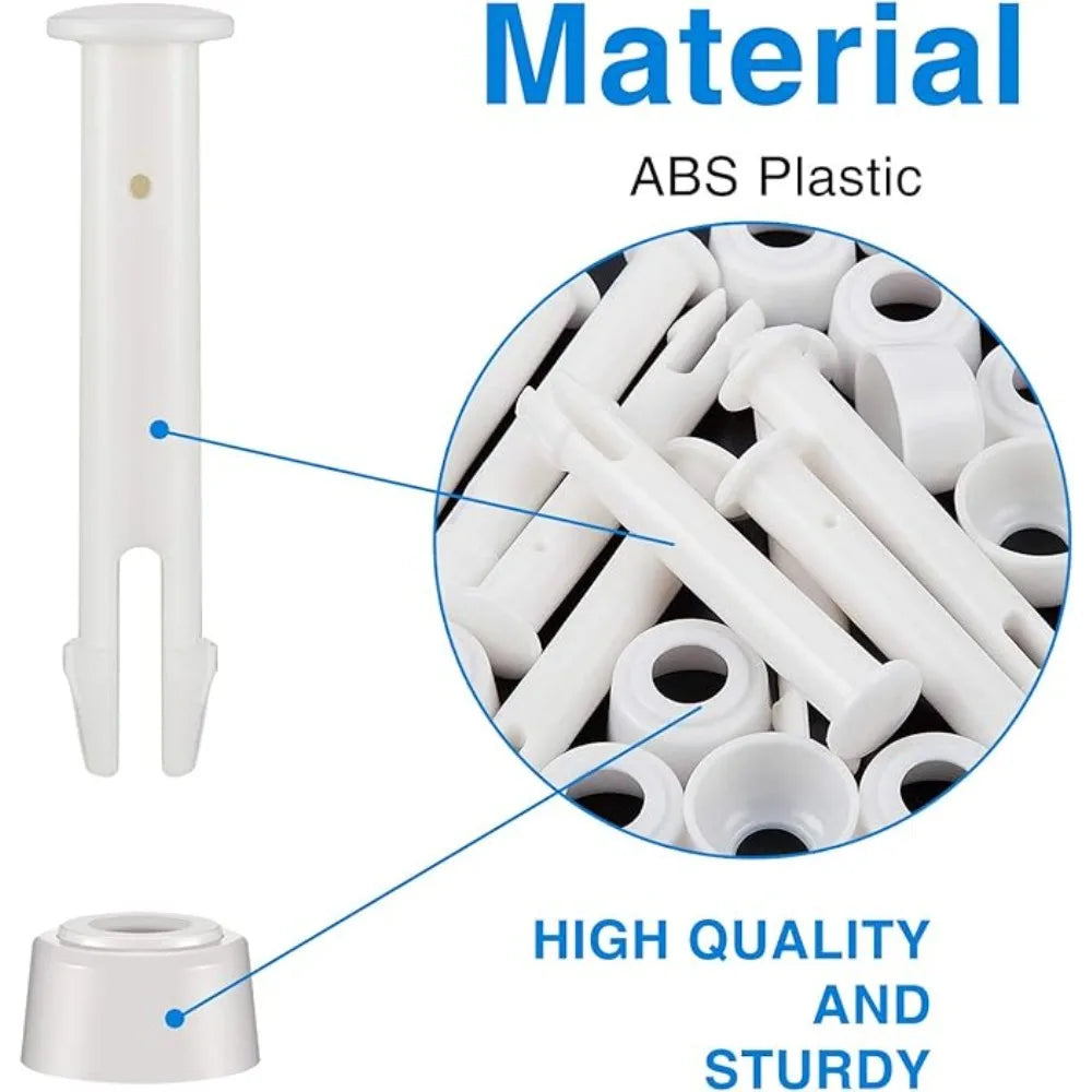 10Pcs Replacement Plastic Pool Joint Pins for Intex Round Metal Frame Pools with Rubber Seals Lock Set Swimming Pool Parts Oasis Select