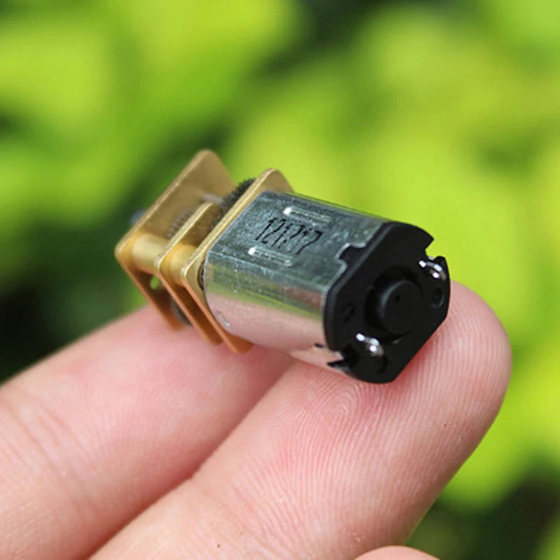DC 5V 28/40/300RPM Micro N20 Gear Motor Slow Speed Metal Gearbox Reducer Electric Motor DIY Toy Oasis Select