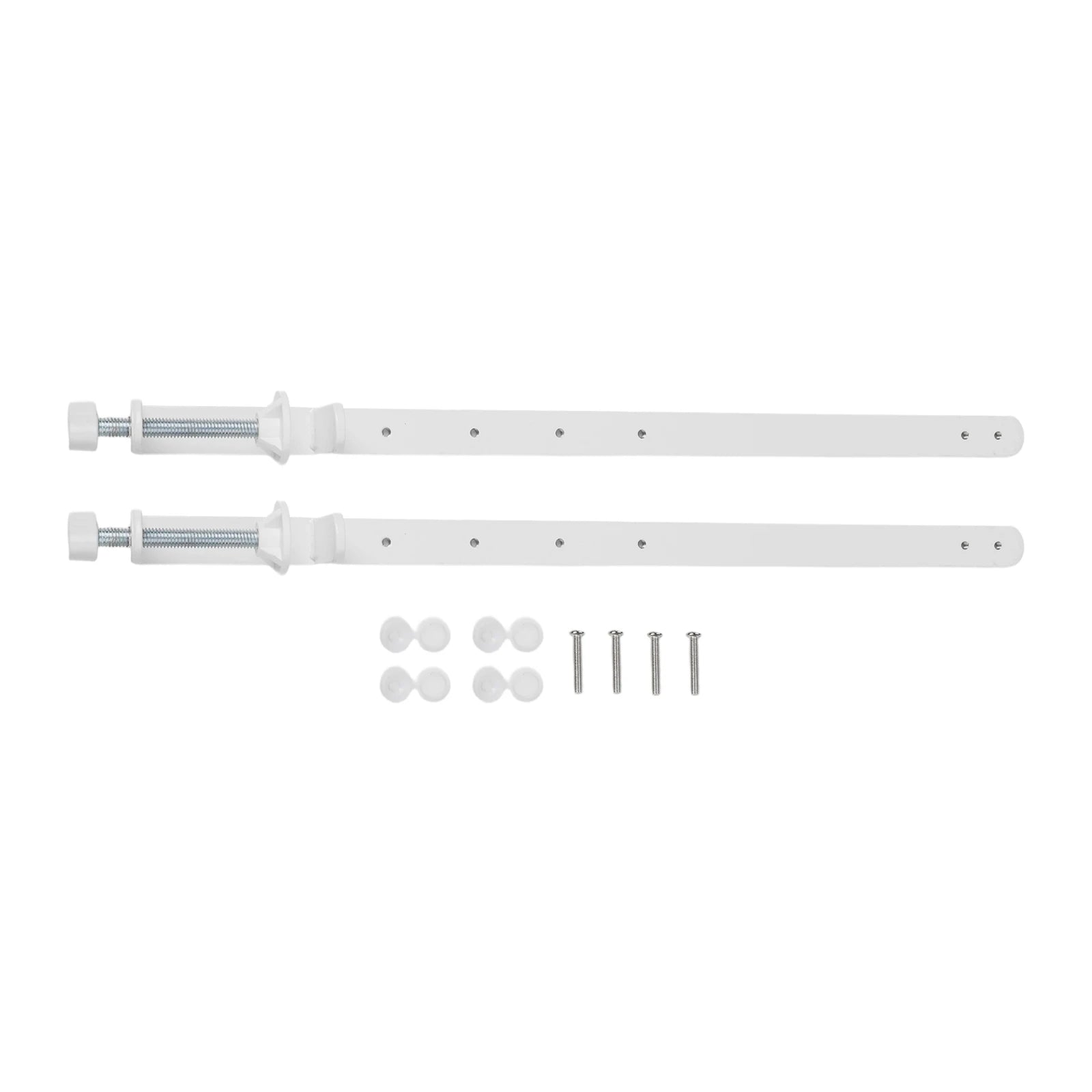 2Pcs Extended Desk Clamp Pegboard Fixing Bracket Desktop Fixing Bracket Home Improvement 1-5.5cm Thickness 41.5cm Height Oasis Select
