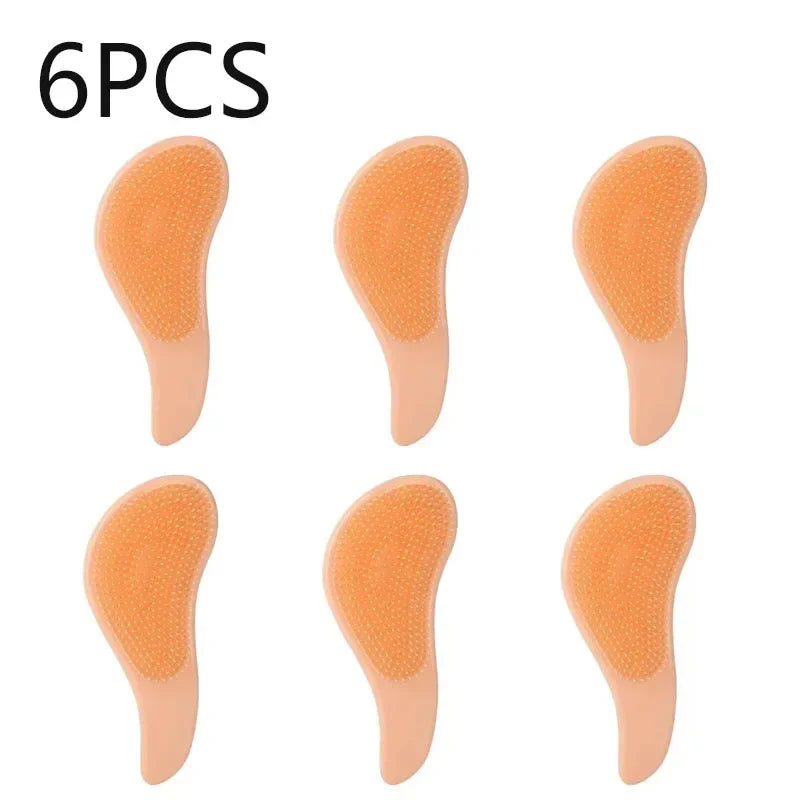 3/6Pcs Comb Anti-static Massage Hair Brush Tangle Detangle Air Cushion Hair Brush Comb Salon Barber Hair Styling Tools Oasis Select 6PCS Orange