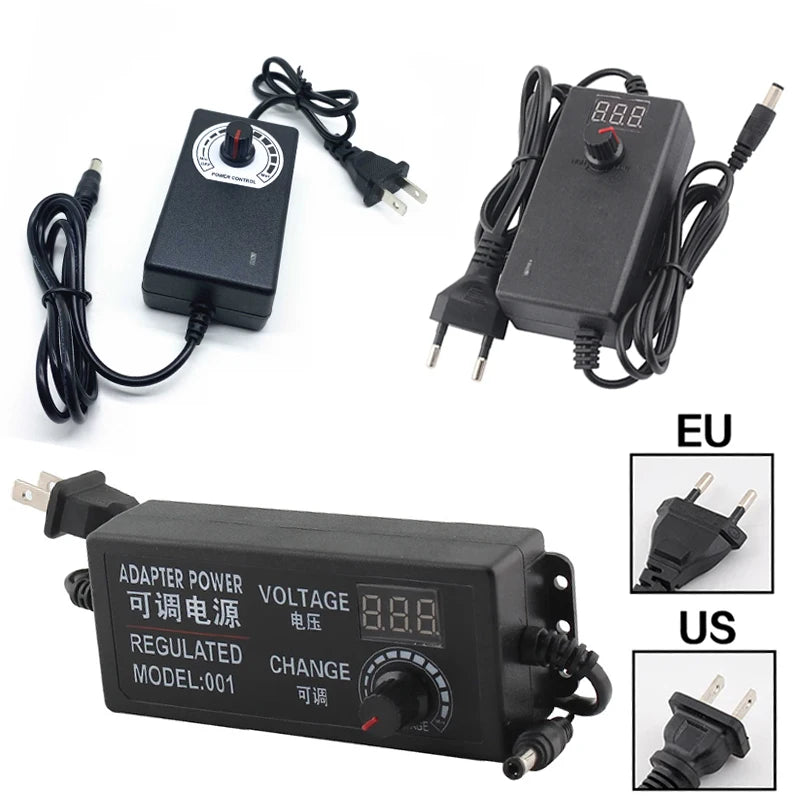 DC 3V-24V Adjustable Transformer AC 220V 110V TO DC 12V 24V 3V 9V 1A 2A 3A 5A 10A Transformers AC 220 110 V TO DC 12 24 3 9 V Oasis Select