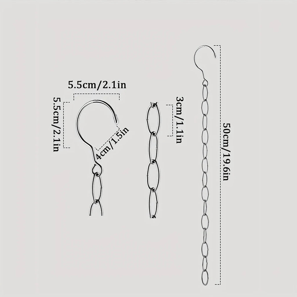 Clothing Link Hook Stainless Steel Hanging Chain Oasis Select