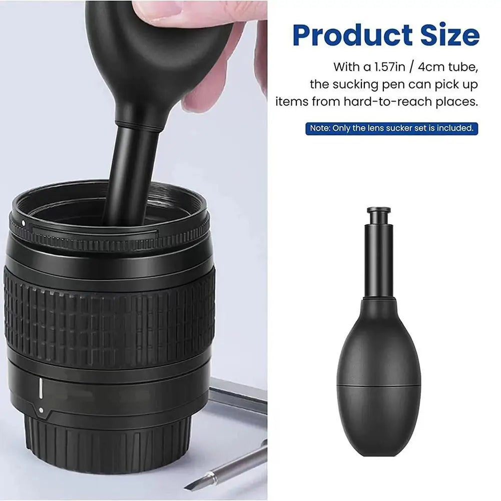 Camera Lens Suction Cup Pen – Anti-Static Dust Cleaner Kit