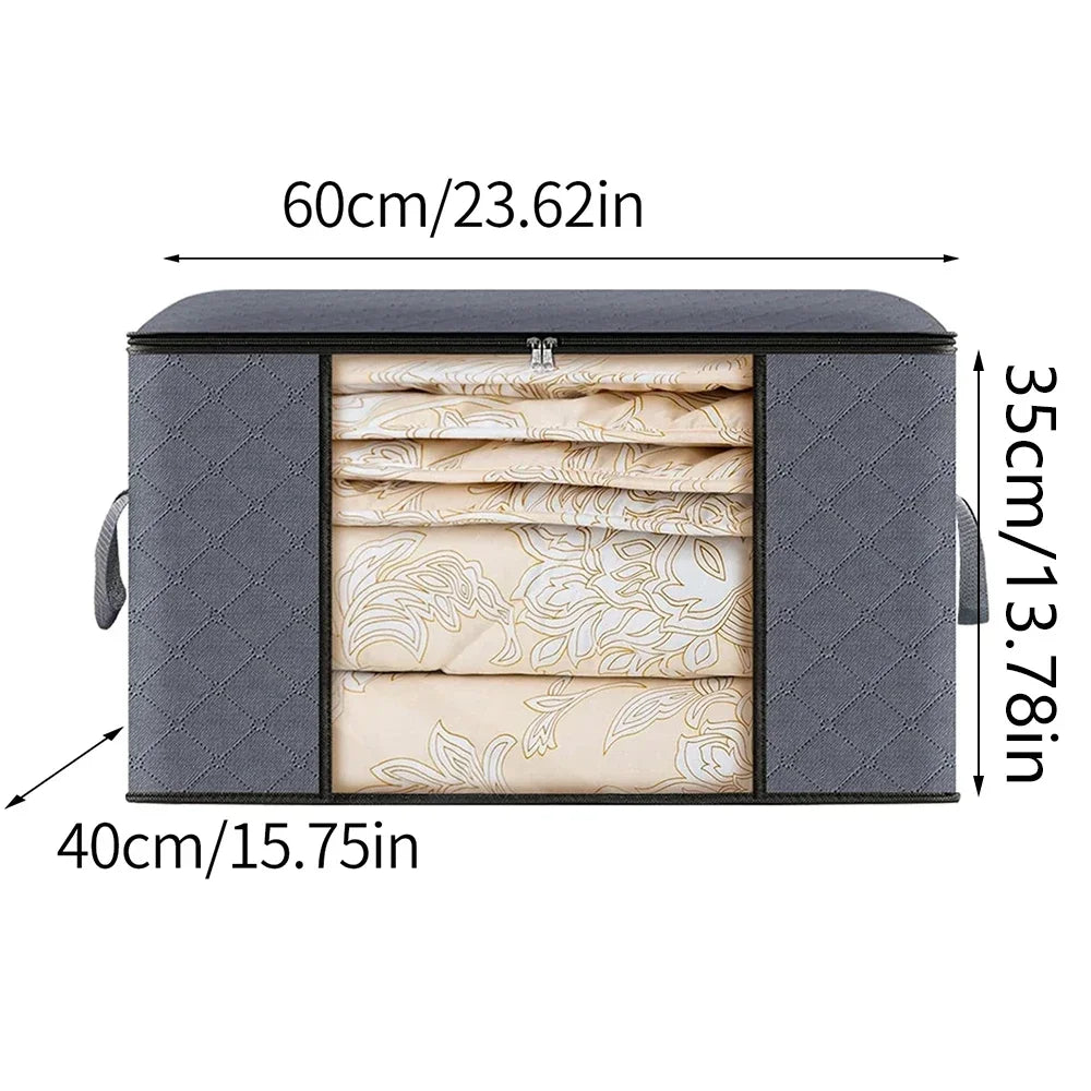 Quilt storage bag, clothing sorting bag, moving and organizing household bedding storage box, supplies Oasis Select