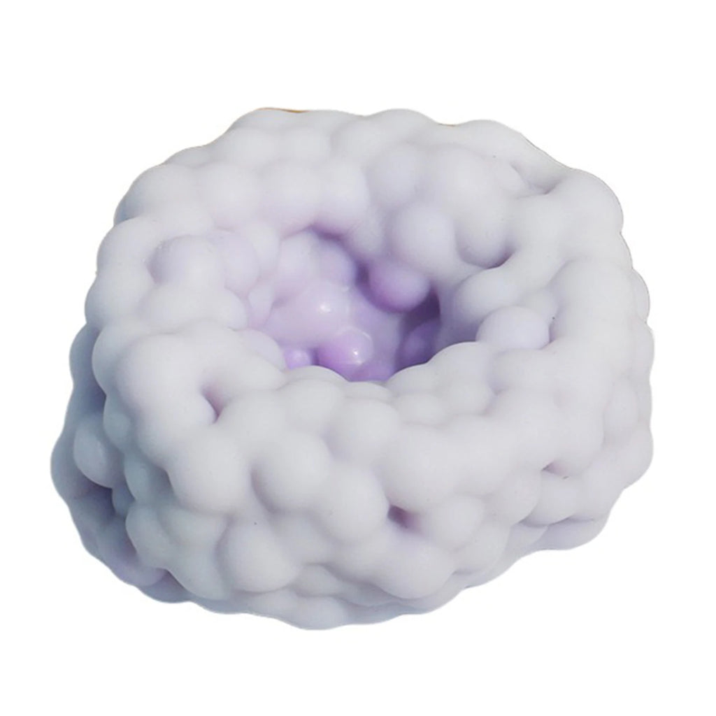 Crunchy Squishy Fidget Ball – Handmade Sand-Filled Squeeze Toy
