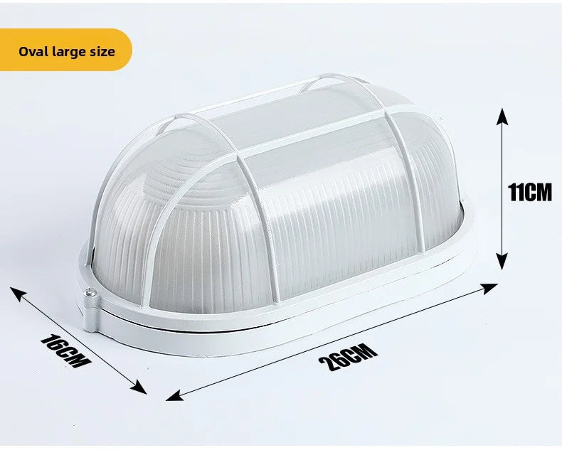 IP65 Waterproof LED Ceiling Light | Dustproof Anti-Corrosion Lamp