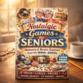 Two large-sized nostalgic activity manuals, specially designed for the elderly as brain-training games Oasis Select Default Title