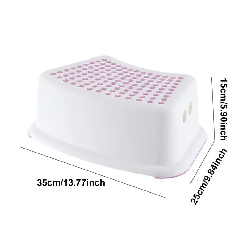 Squatting Toilet Stools Non-slip Bathroom Potty Step Stool Ergonomic and Stable Squatting Stools Heavy Duty Potty Stool for Kids Oasis Select