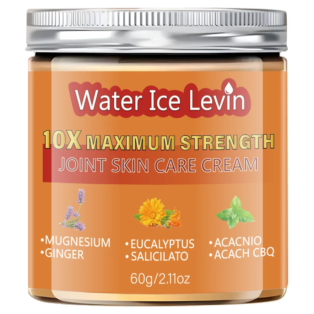 Joint Skin Cream with Ginger & Chamomile – Moisturizing 60g Body Firming Cream Oasis Select Orange 60g
