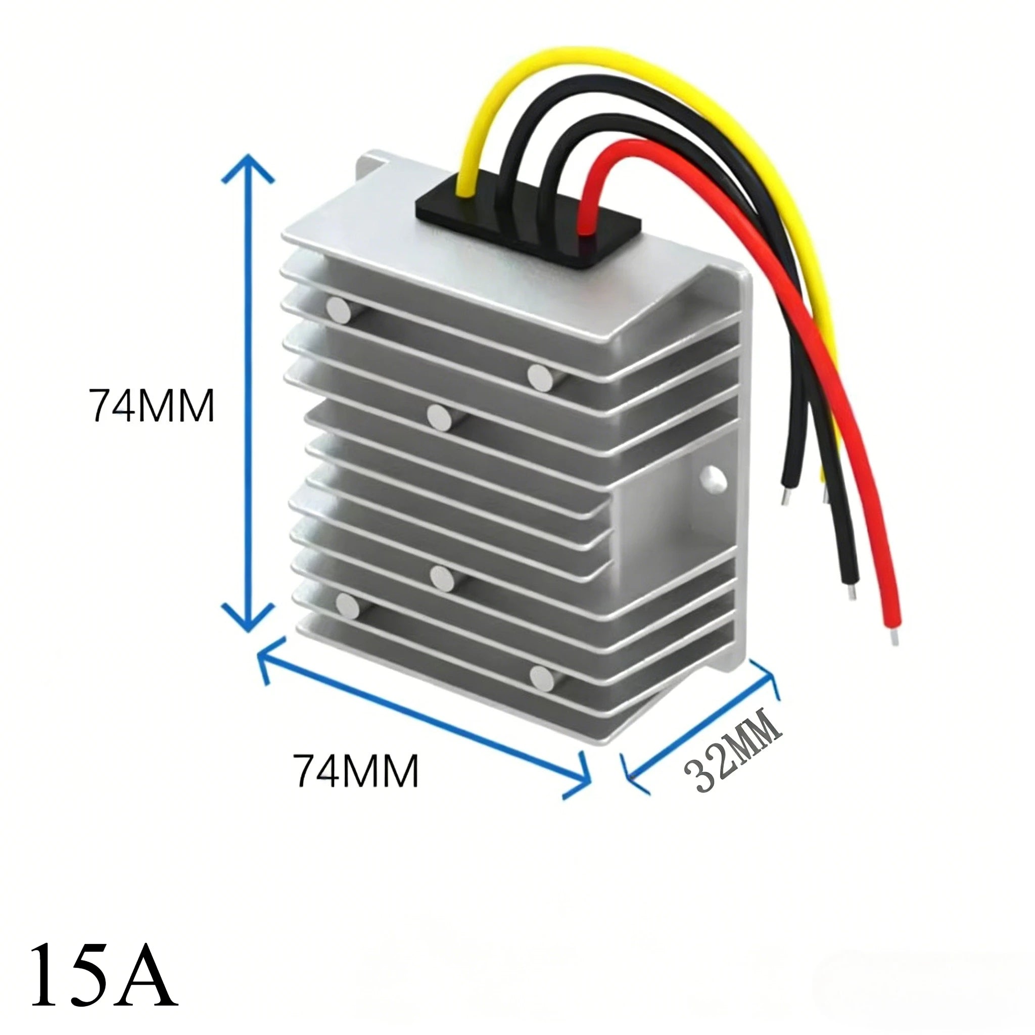9-36V to 12V 13.8V/15V/19V 20V/24V Power Supply Regulator Module 5A-30A Car Voltage Regulator DC-DC Buck-Boost Waterproof Oasis Select 15A 10-36V 15V