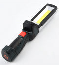 Portable COB LED Work Light Car Garage Mechanic Lamp USB Rechargeable Lnspection Lamp Torch Car Emergency Flashing Light Oasis Select KXK07-black