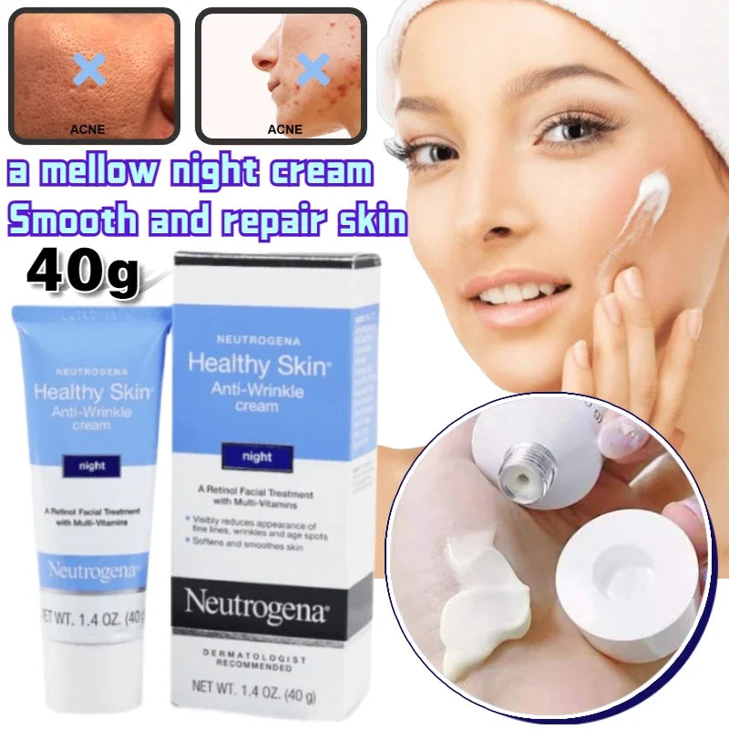 Retinol Night Face Cream – Moisturizing & Brightening | 40g