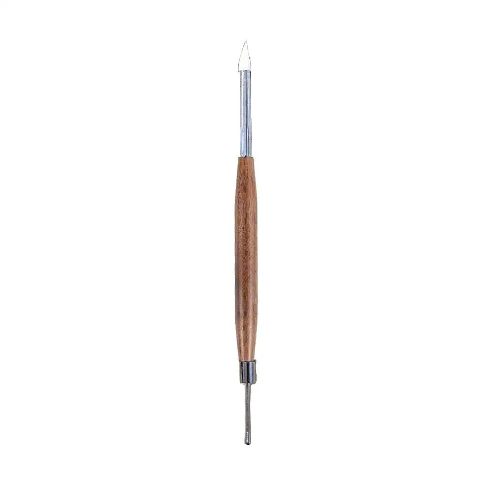 Dual-Head Nail Art Sculpture Pen – Brush & Silicone Tip Tool Nail Art Pen Oasis Select A