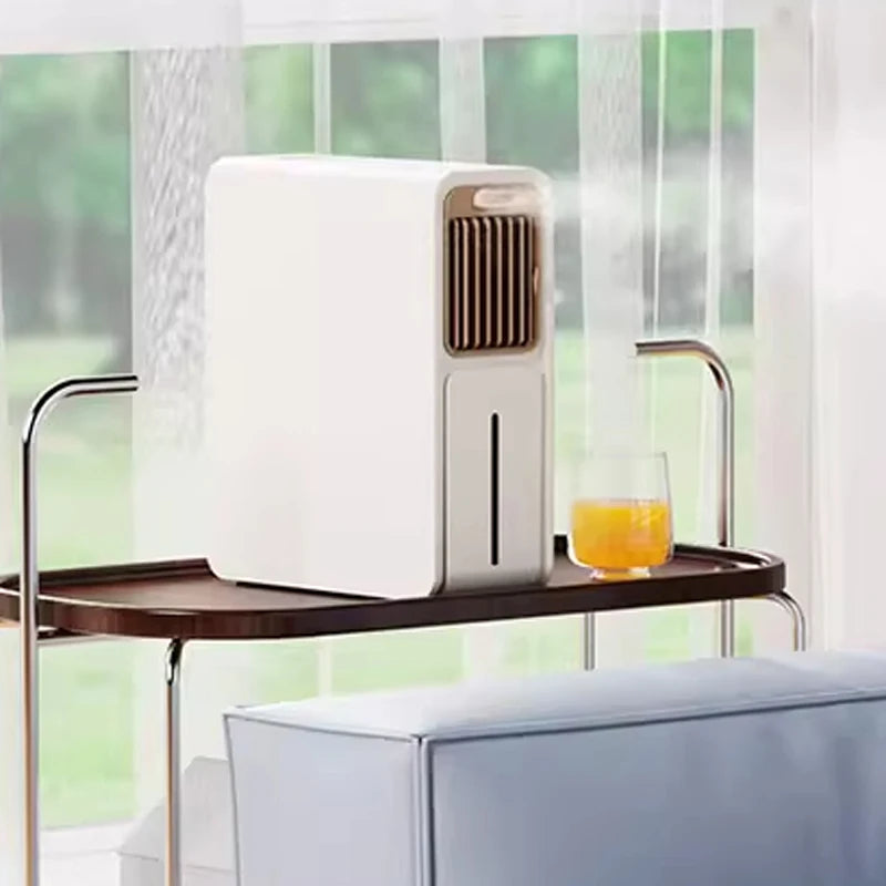 Portable Ice Mist Cooling Fan 1.6L Tank – BP-X5 Mini Air Cooler