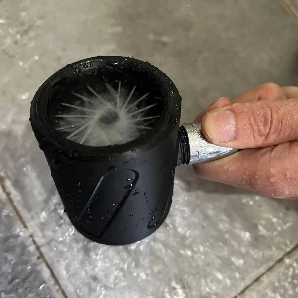 Bathroom Men Cleaning Shower Head handheld shower head with coarse holes to prevent clogging for Home Apartment Oasis Select
