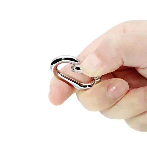 10Pcs Oval Spring Buckle Metal Alloy Design for Bag Strap Keychain Lanyard Adjustment Fastener Accessory Supplies Oasis Select