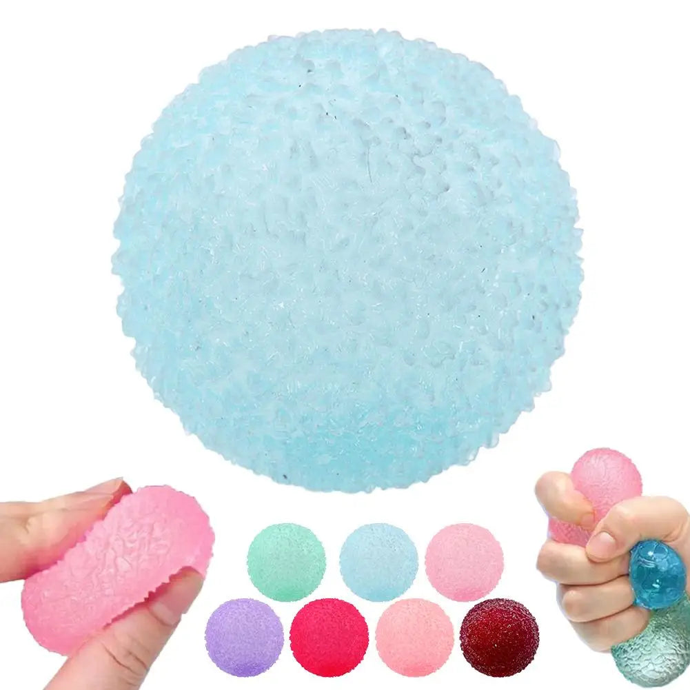 Squishy Ice Ball Fidget Toy – Soft Stress Relief Sensory Squeeze
