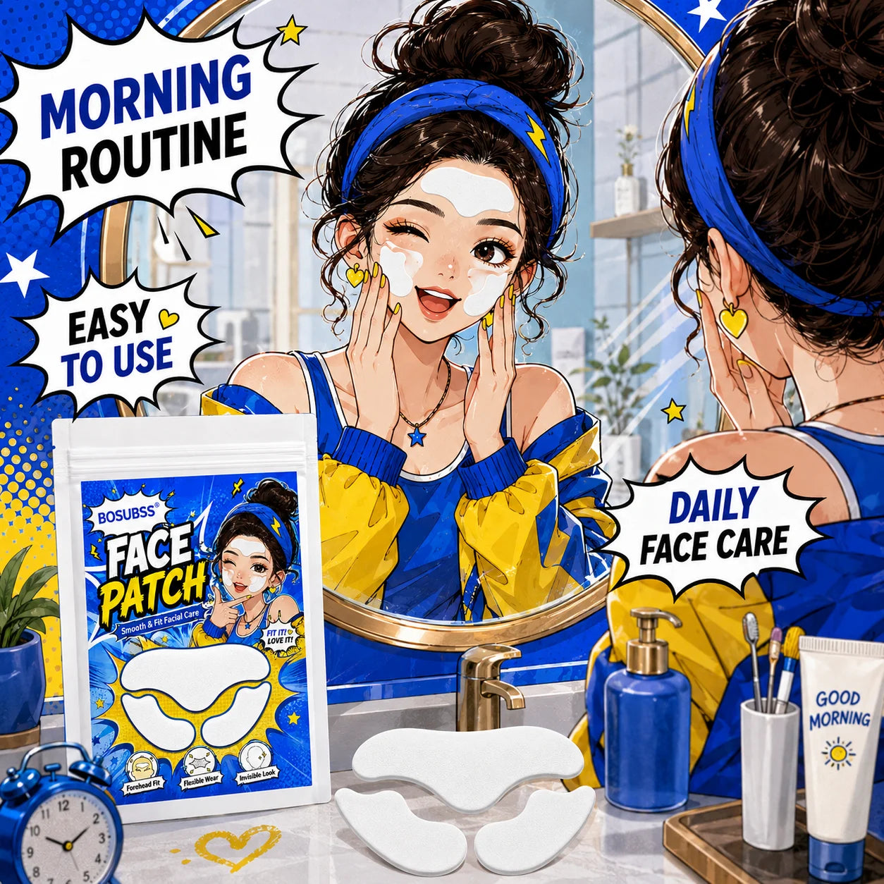10 pairs/set - nasolabial patch for lightening nasolabial folds, lifting and firming facial skin, moisturizing and hydrating Oasis Select