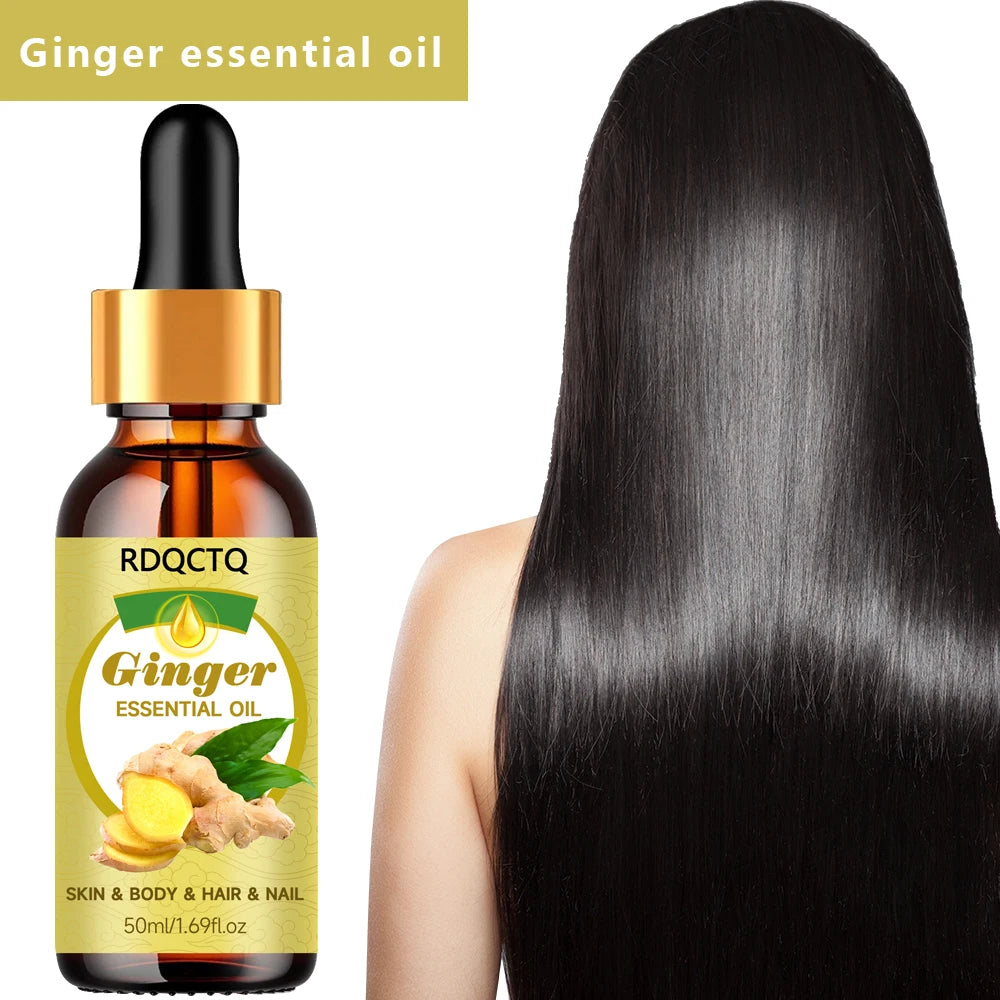 RDQCTQ Ginger Essential Oil – Skin, Hair, Body & Nail Care Essential Oil Oasis Select