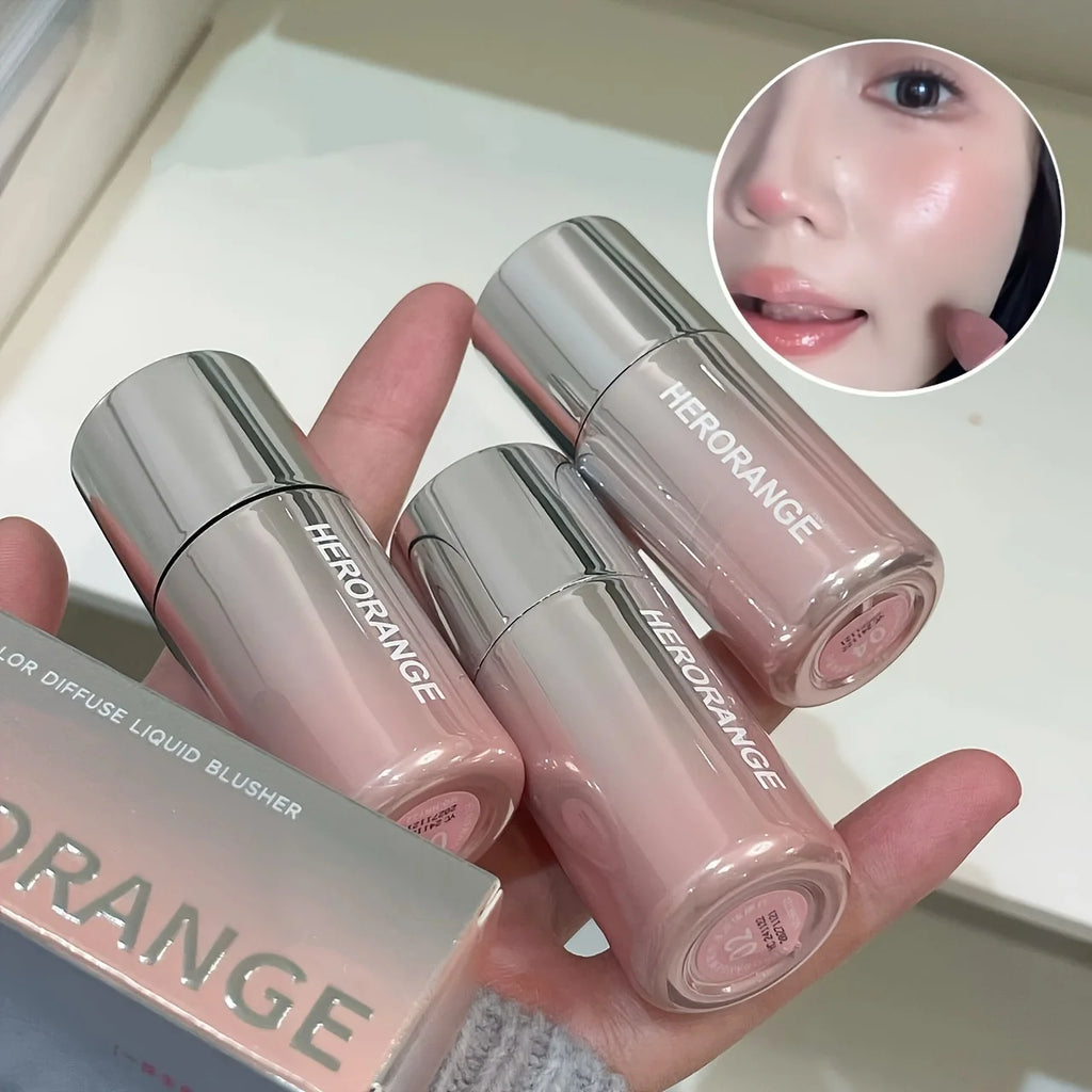 SAKSRAAR Liquid Blush Stick – Waterproof, Lips & Cheeks