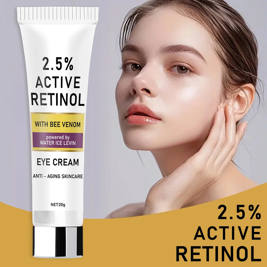 2.5% Retinol & Bee Venom Anti-Aging Eye Cream | 20g Anti-Aging Eye Cream Oasis Select