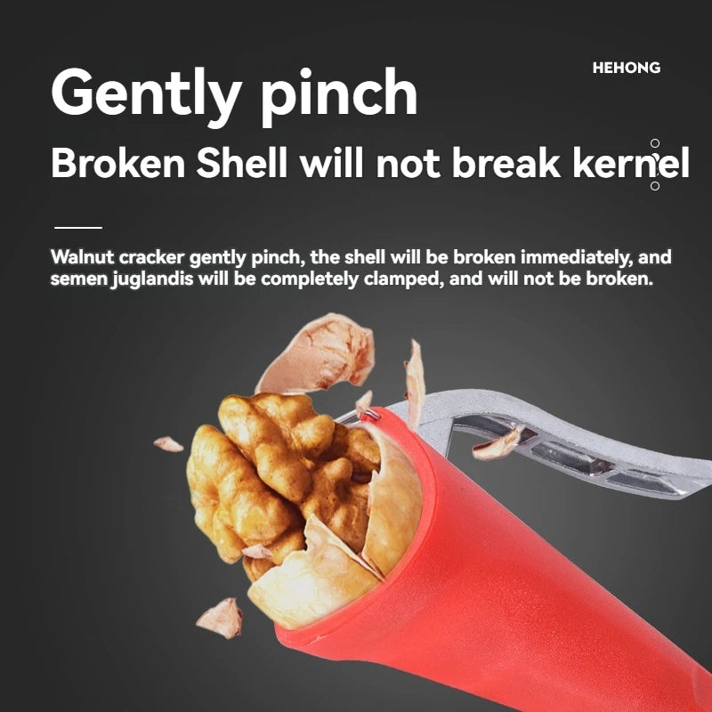 Special Tool for Cracking Nuts Nutcracker Hazelnut Shell Opener Nut Cracker Tool Home Peeled Walnuts Multifunctional Pliers Bar Oasis Select