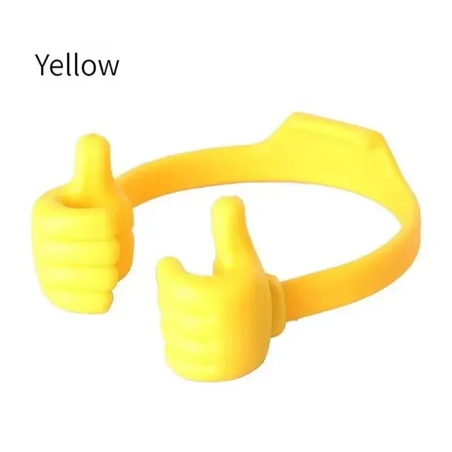 1/3/5pcs Cell Phone Stand Holder Lazy Holder Universal Flexible Bracket Tablet Phone Stand For IPhone 17 Samsung Xiaomi Huawei Oasis Select 1pcs yellow