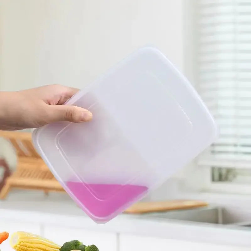 4-Compartment Fridge Storage Box | Airtight Food Grade Container Food Storage Container Oasis Select