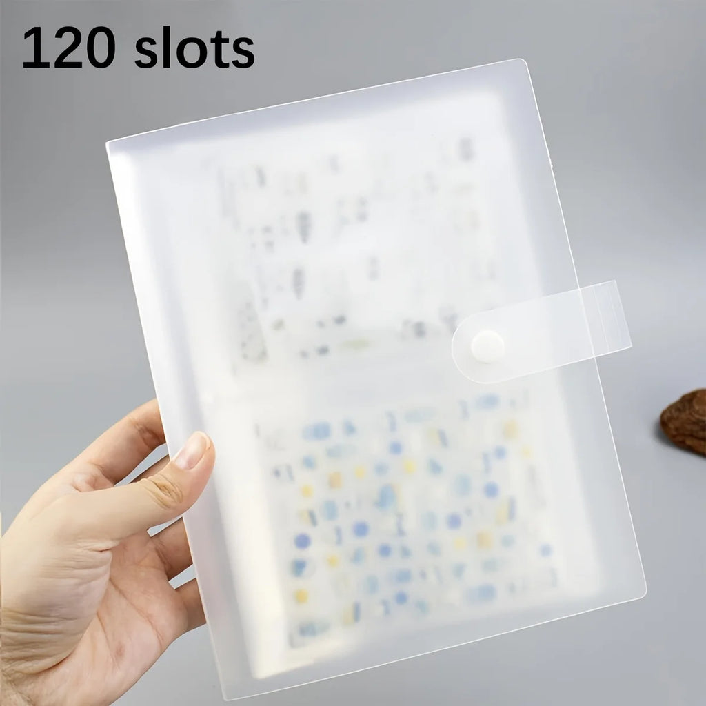 Large-capacity photo album 80-200 slots, can hold 6in photos for instant photos and postcards, to capture life and keep memories Oasis Select 120 squares