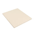 Grill Pizza Stone Rectangular Pizza Stone 12x15in Uniform Heat Distribution Easy To Clean Cordierite Baking Stone for Oven Grill Oasis Select WHITE