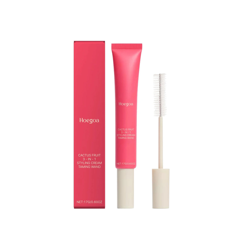 HOEGOA 3-in-1 Hair Styling Cream – Frizz Control & Volume