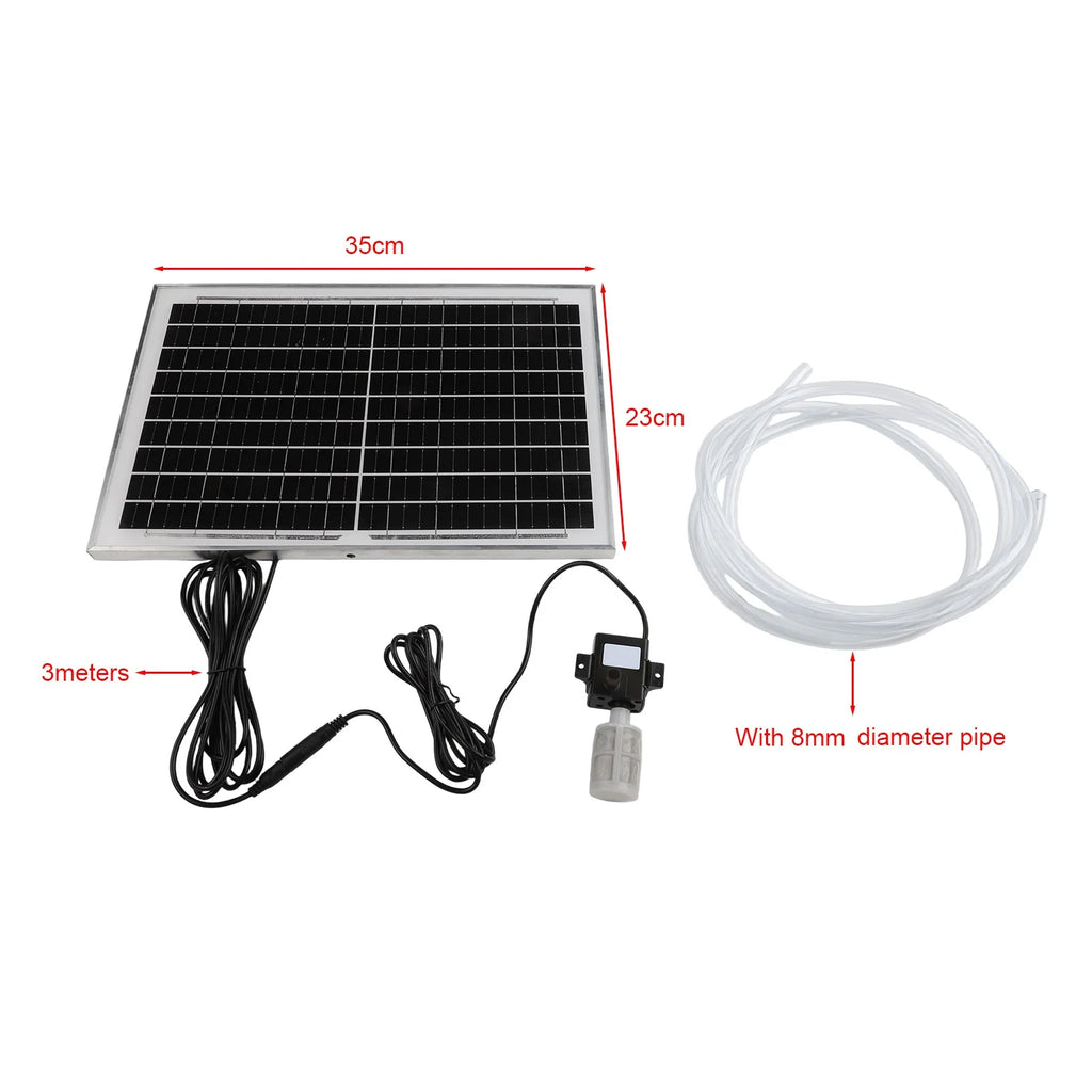 10W Solar Submersible Water Pump with Filter – Fish Pond & Aquarium