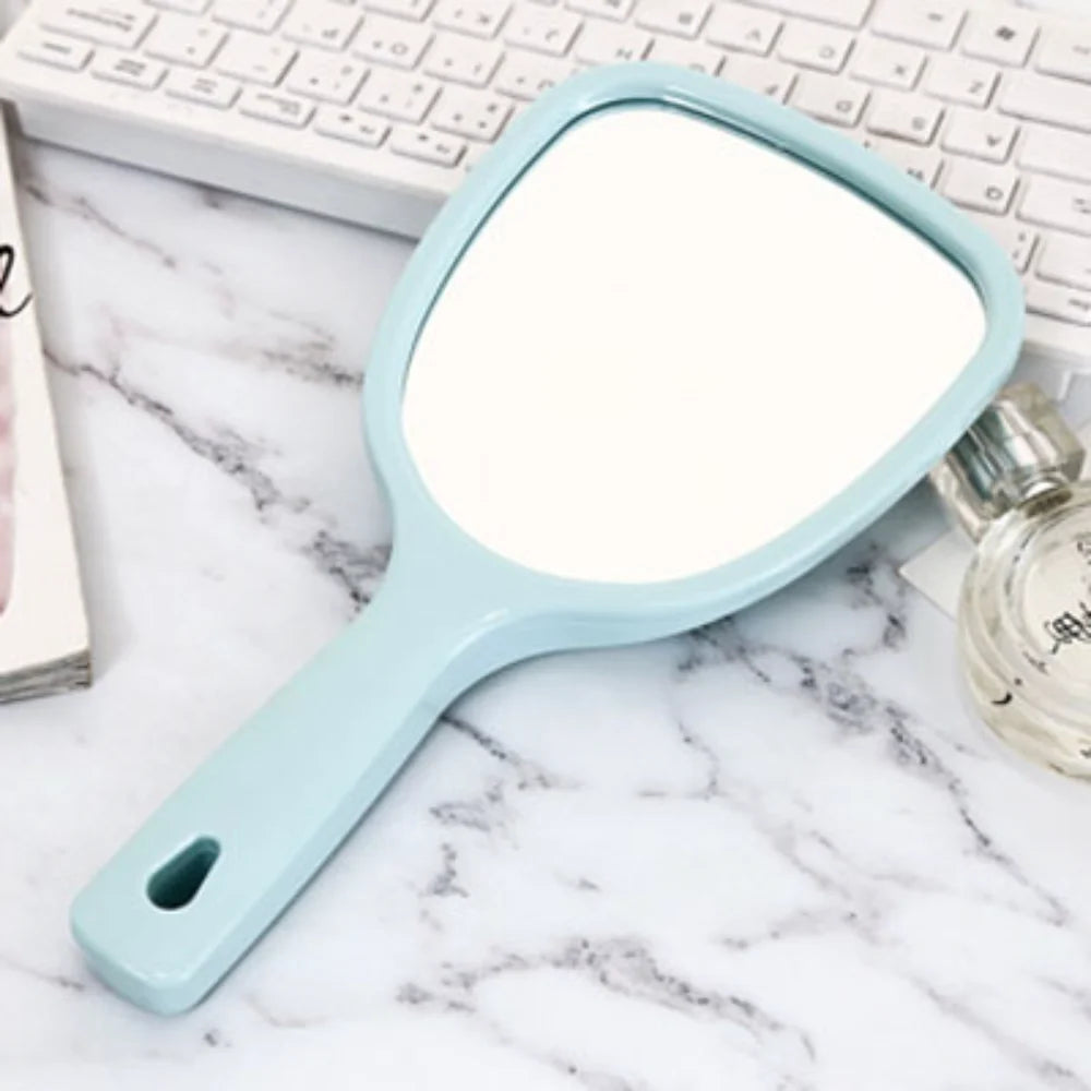 Double-Sided Handheld Makeup Mirror – 2x & 3x Magnification