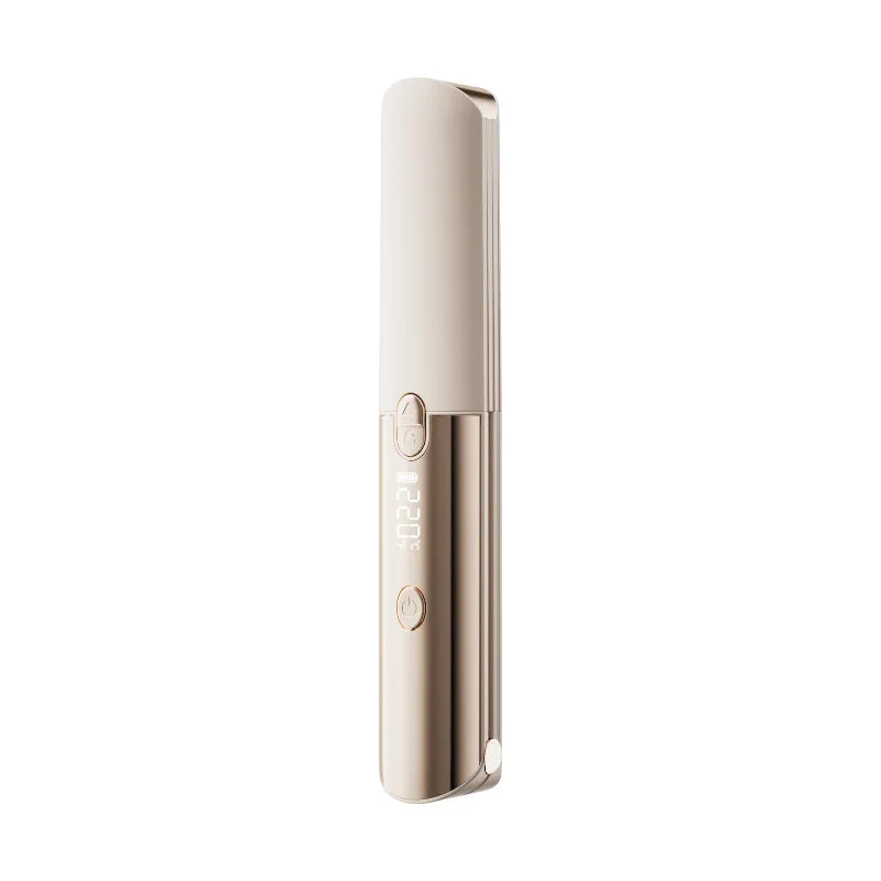 URGGU Wireless Mini Hair Straightener & Curler USB Charged