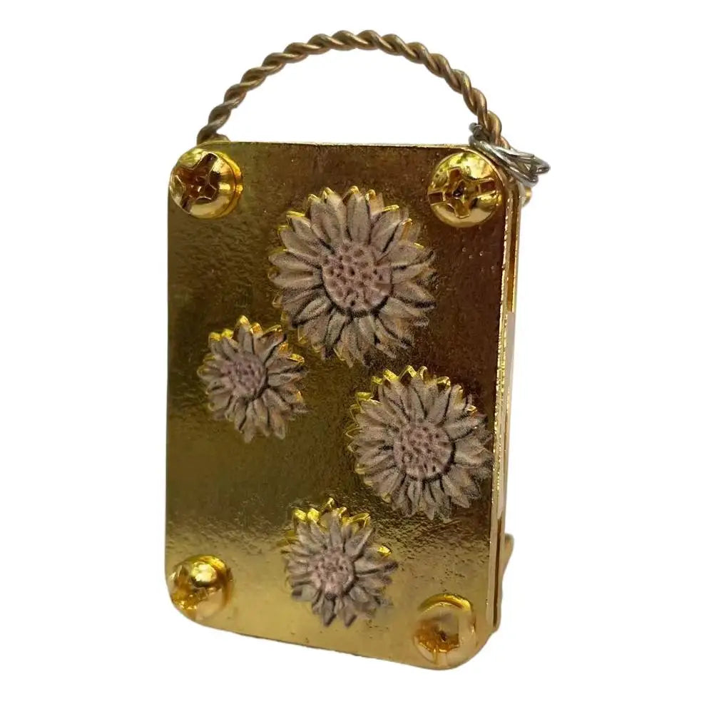 Mini Metal Flower Press Kit – DIY Botanical Craft Pressing Tool