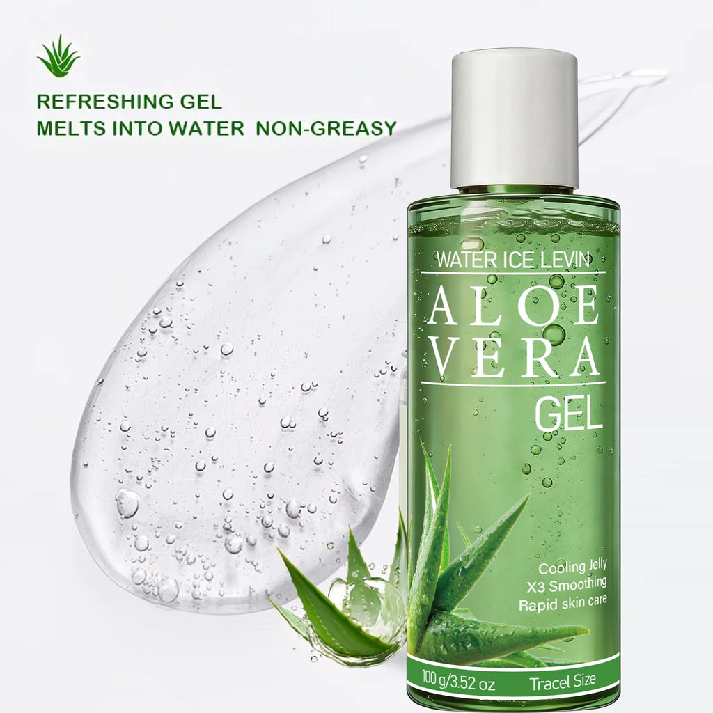 Aloe Vera Gel with Hyaluronic Acid – Cooling & Moisturizing Moisturizing Gel Cream Oasis Select
