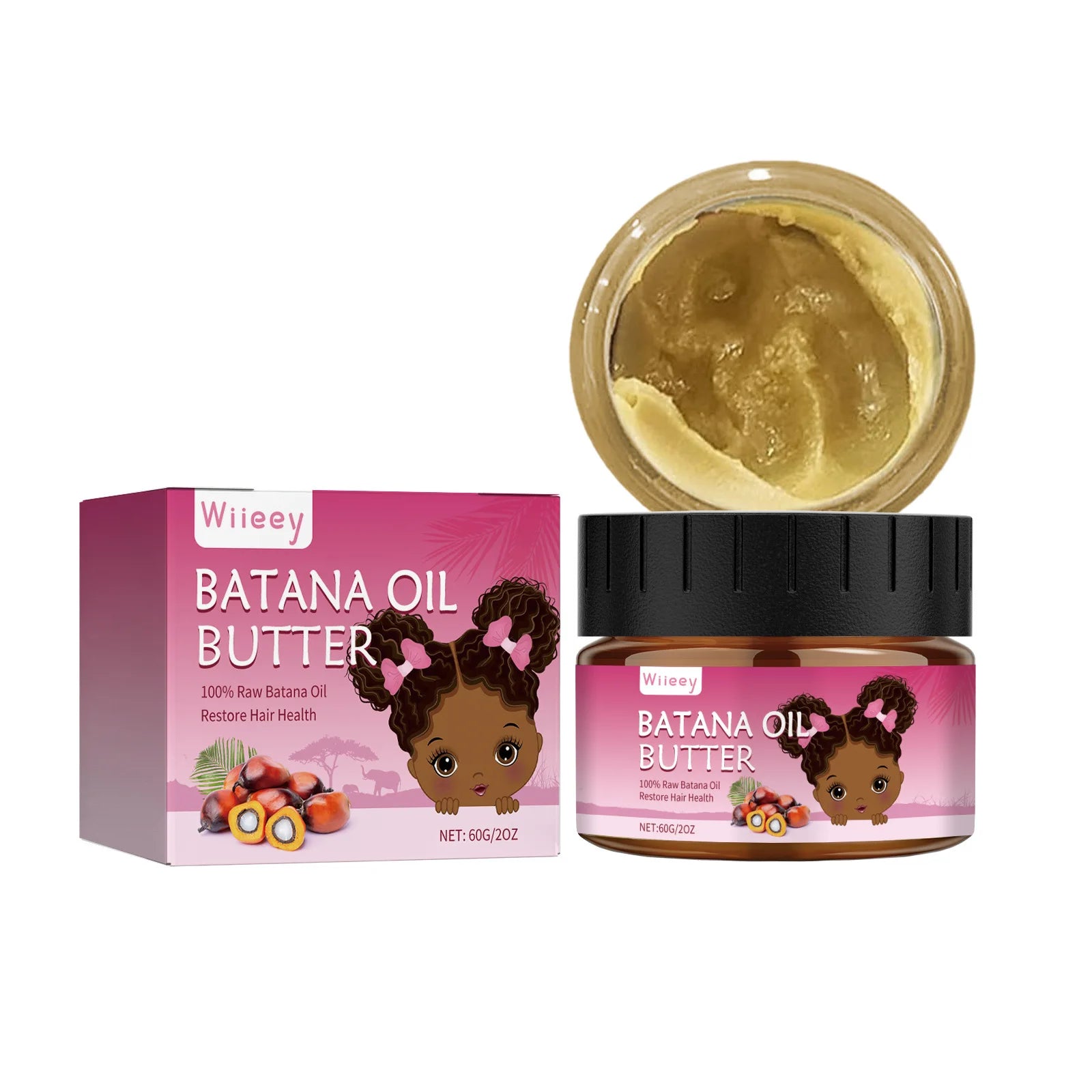 Wiieey Batana Hair Oil for Kids – Curl & Scalp Serum 60g