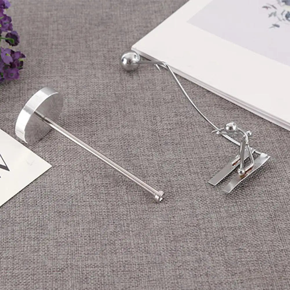 Ferris Wheel Perpetual Motion Apparatus Creative Rotating Simple Newton Pendulum Ball Physical Magnetic Balance Wobbler Gifts Oasis Select