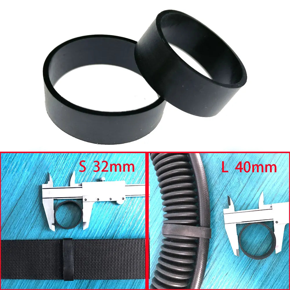 2/6/10Pcs Tech Diving Rubber Backplate Harness Webbing Keeper Loops BCD Snorkel Retainer Oasis Select dia 40mm 10 Piece