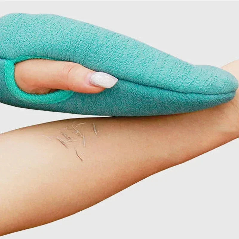 Exfoliating Bath Shower Gloves Dead Skin Removal Spa Massage Body Scrub Towel for Healthy Skin Oasis Select