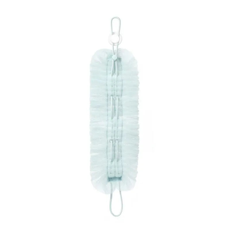 Dual Rubbing Tools Purpose Body Cleansing Accessory Stretchable Bath Scrub Strip Skin Exfoliating Washer Comfortable Back Oasis Select C