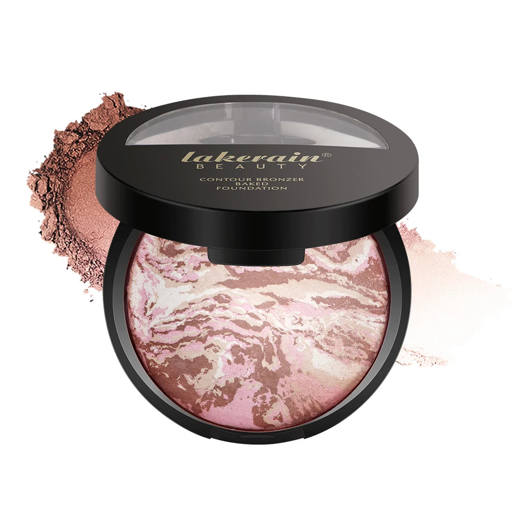 Demi Matte Natural Finish Baked Brighten Color Correcting Powder Foundation Buildable Light to Coverage Oil Control Makeup Oasis Select