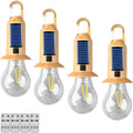 Solar USB LED Camping Lantern | Remote Control | 1–4 Pack
