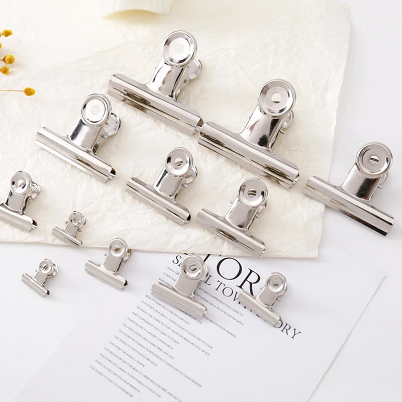 10-Pack Stainless Steel Food Bag Sealing Clips – Airtight & Reusable